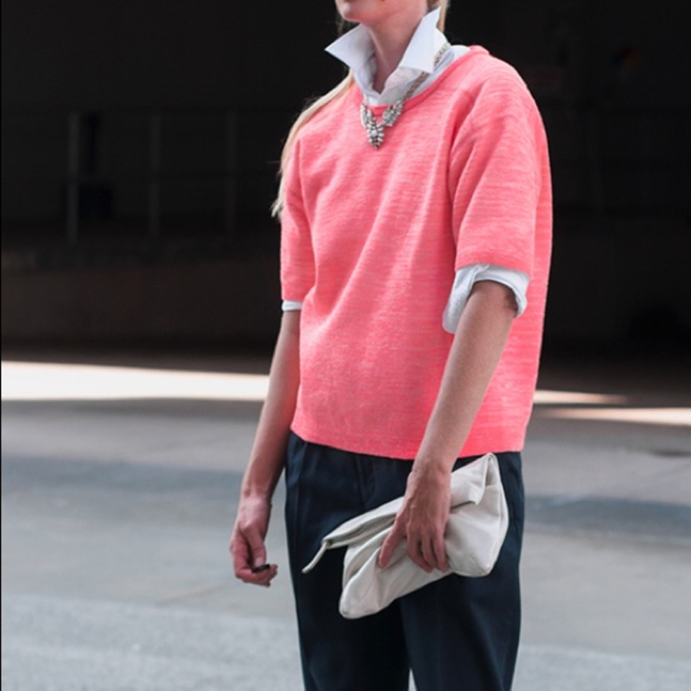 J. Crew Collection Pink Sweater